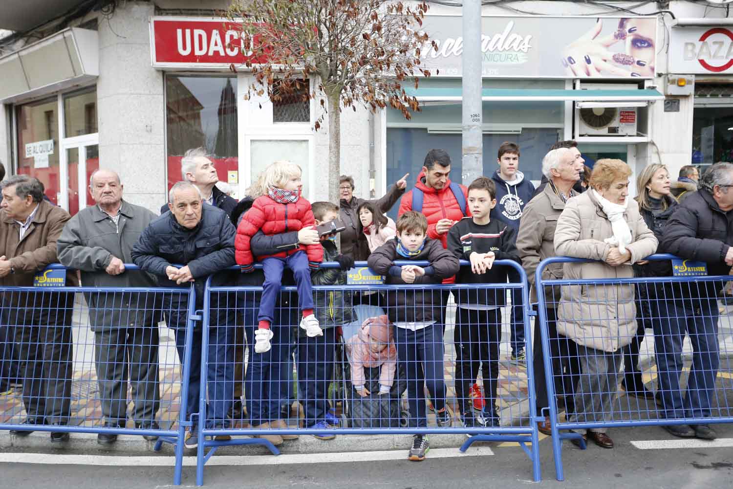 Primera y segunda carrera de la San Silvestre de Salamanca