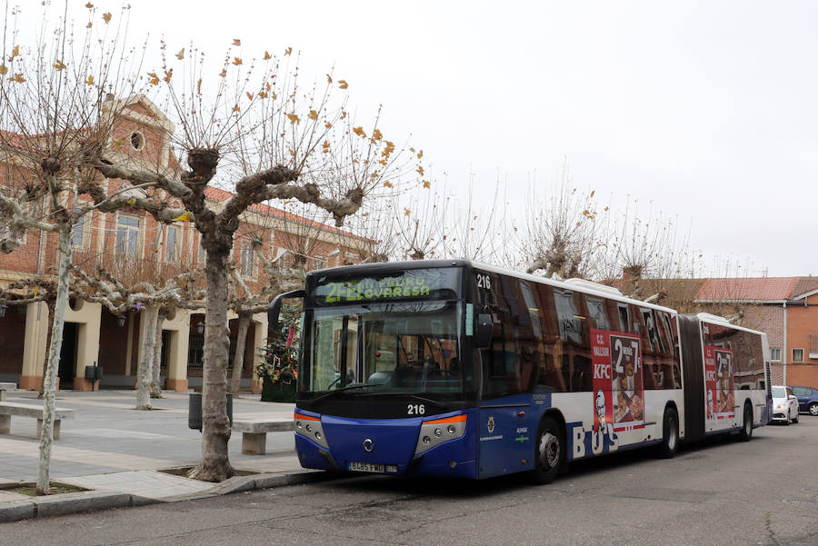 Entra en vigor la reordenación de las líneas de autobús en Valladolid