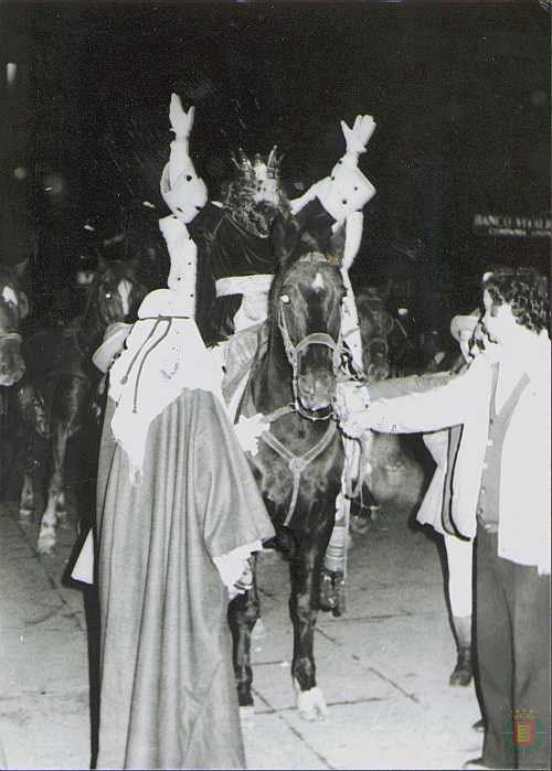 Cabalgatas en blanco y negro