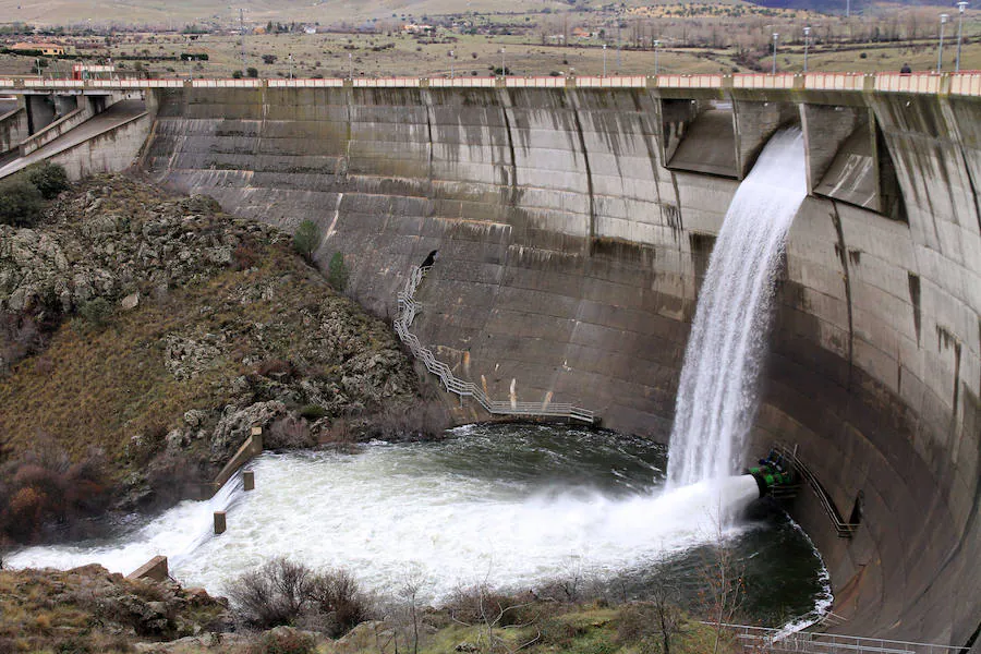 Estado del embalse del Pontón Alto en Segovia