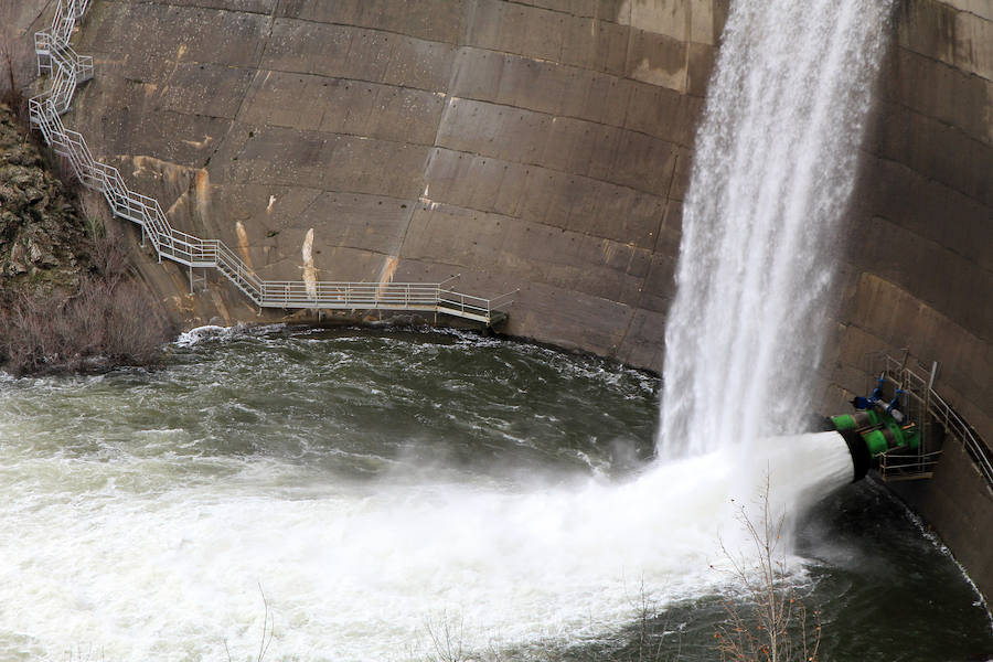 Estado del embalse del Pontón Alto en Segovia