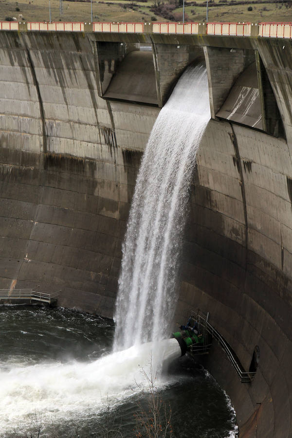 Estado del embalse del Pontón Alto en Segovia