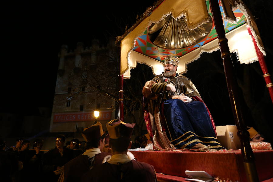 Cabalgata de SS.MM. los Reyes Magos en Segovia.