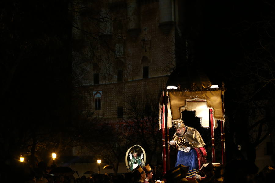 Cabalgata de SS.MM. los Reyes Magos en Segovia.
