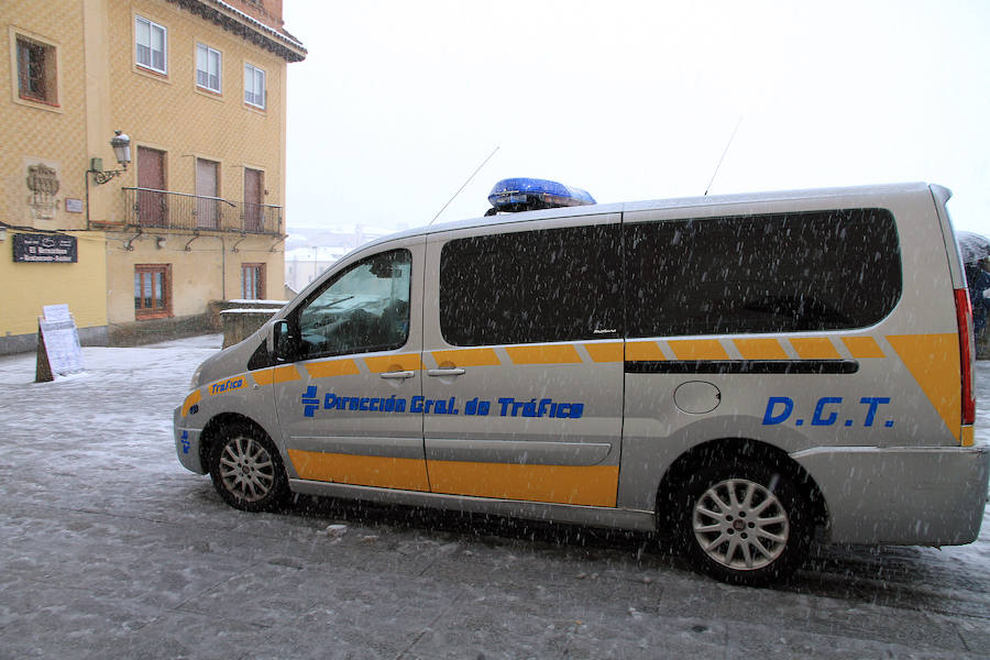 Nieve en Segovia