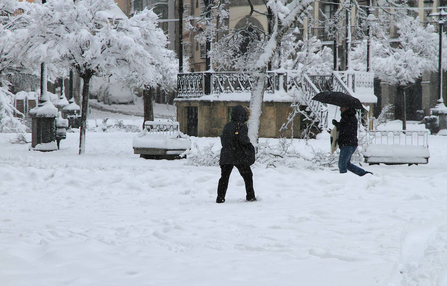 Segovia y provincia han protagonizado la actualidad del temporal del fin de semana. La nieve colapsó sus carreteras y puso un manto blanco en la capital, que muchos aprovecharon para ver el lado positivo y esquiar junto al Acueducto. Pese a la belleza de las imágenes, la nieve complicó la vida de sus ciudadanos.