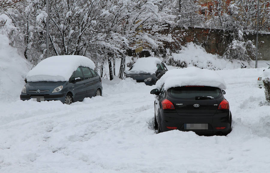 Segovia y provincia han protagonizado la actualidad del temporal del fin de semana. La nieve colapsó sus carreteras y puso un manto blanco en la capital, que muchos aprovecharon para ver el lado positivo y esquiar junto al Acueducto. Pese a la belleza de las imágenes, la nieve complicó la vida de sus ciudadanos.