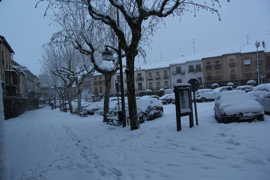 Nieve en Arévalo