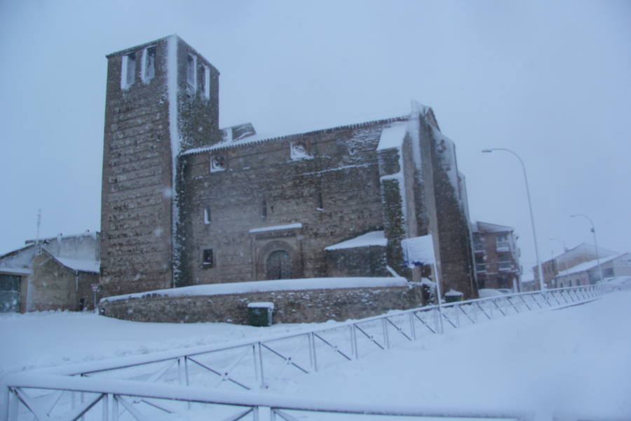 Nieve en Arévalo