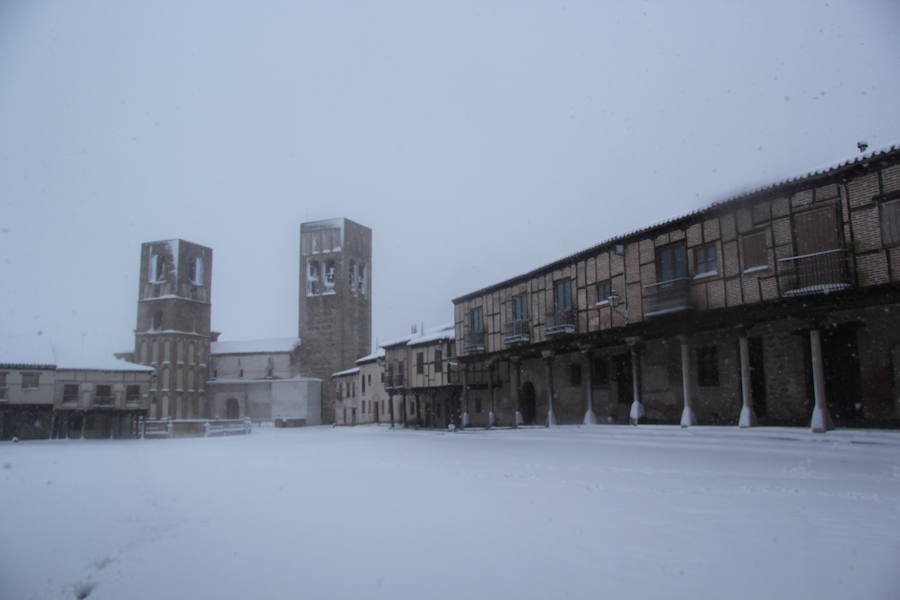 Nieve en Arévalo