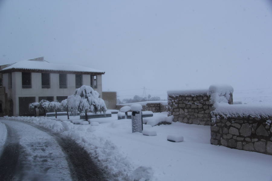 Nieve en Arévalo