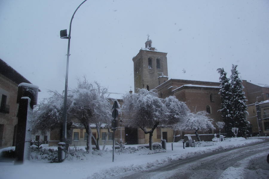 Nieve en Arévalo