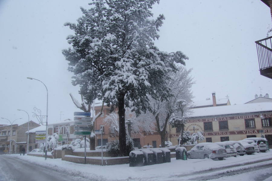 Nieve en Arévalo