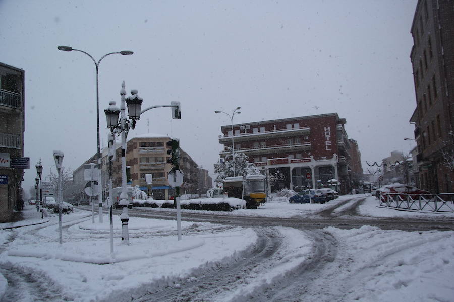 Nieve en Arévalo