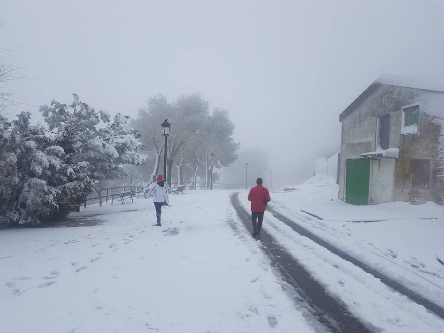 Portillo cubierto de nieve