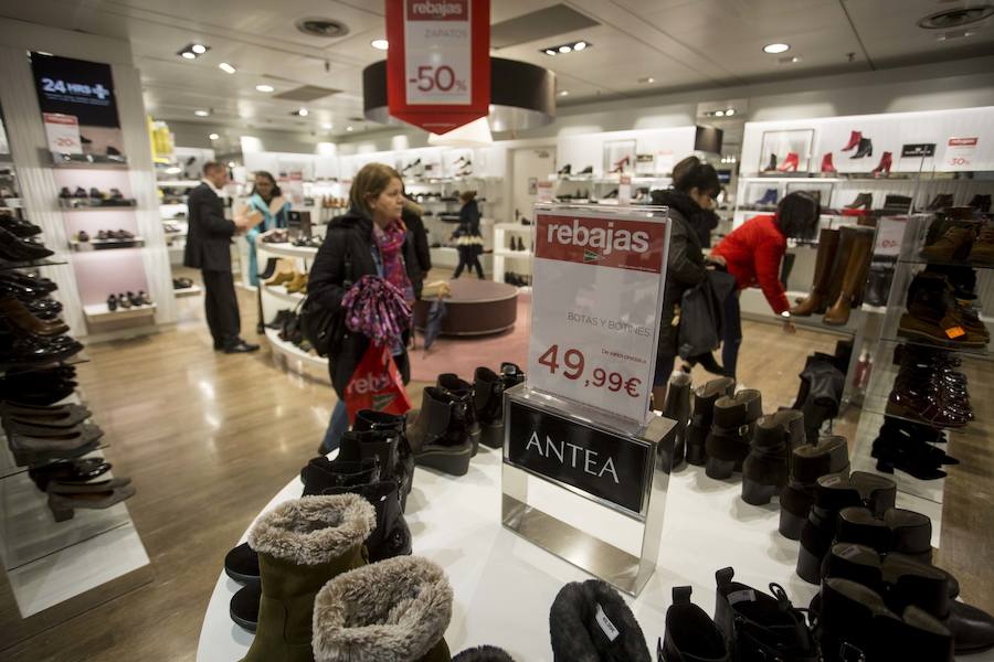 Comienzan las Rebajas de invierno en Valladolid