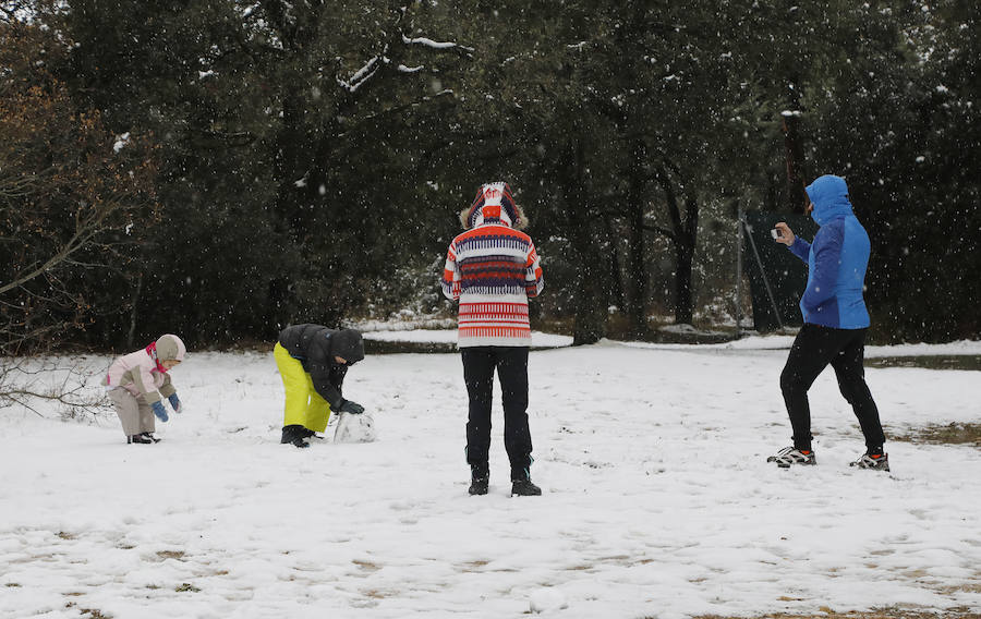Nieve en Palencia