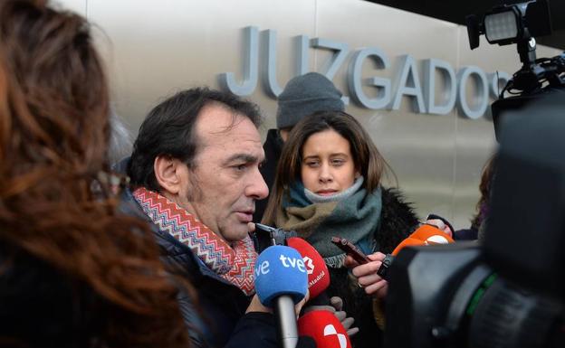 García Puertas ha hablado a los periodistas a la salida de los juzgados