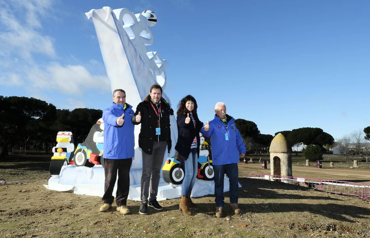 Óscar Puente visita las instalaciones de Pingüinos 2018