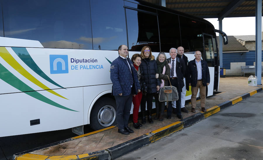 Ruta de autocar entre Guardo, Cervera y Aguilar