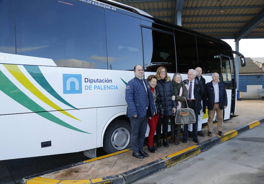 Ruta de autocar entre Guardo, Cervera y Aguilar
