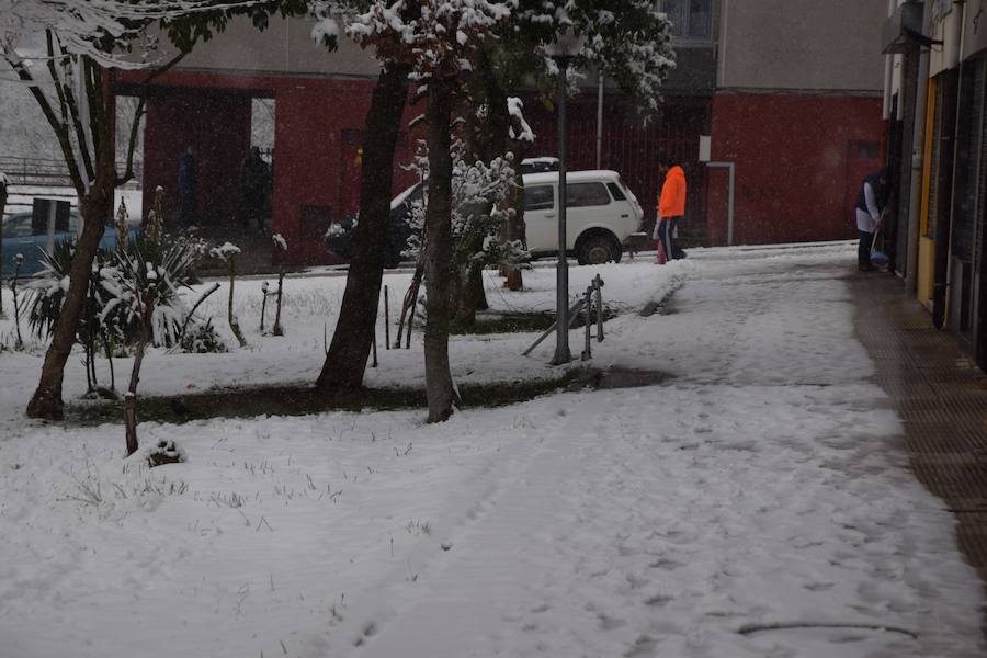Nieva en Guardo