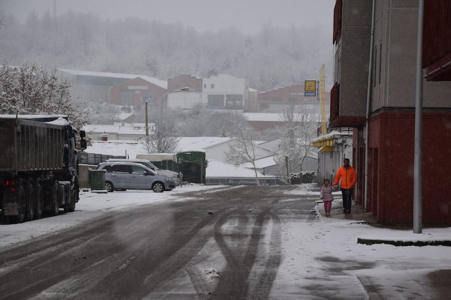 Nieva en Guardo