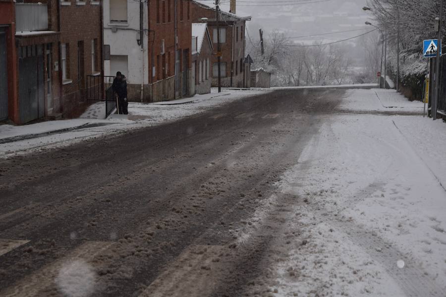 Nieva en Guardo