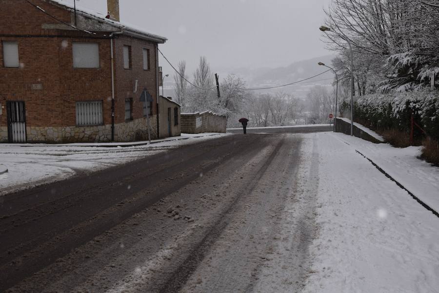 Nieva en Guardo