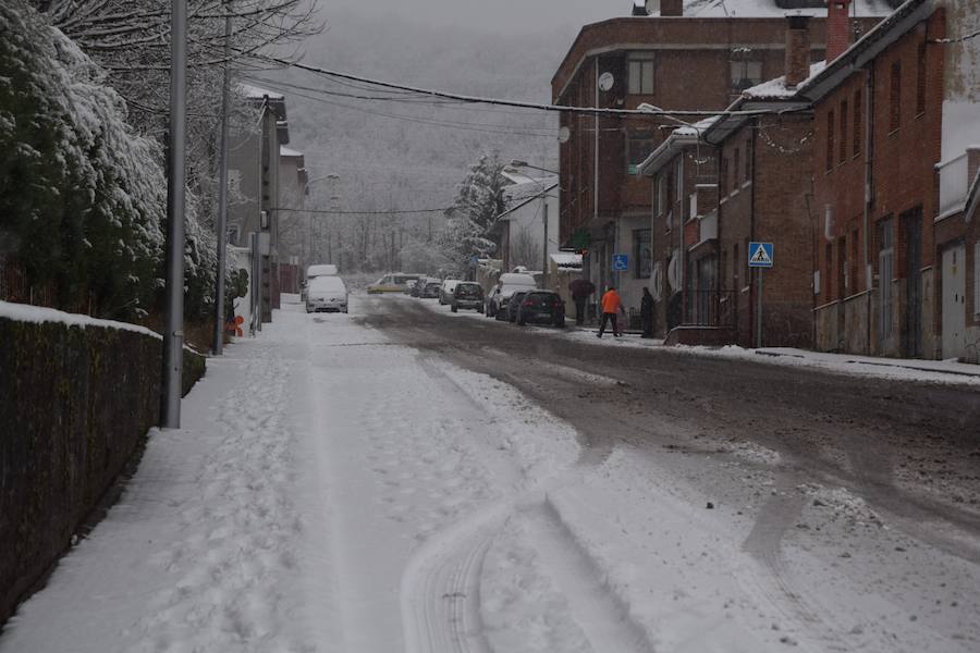 Nieva en Guardo