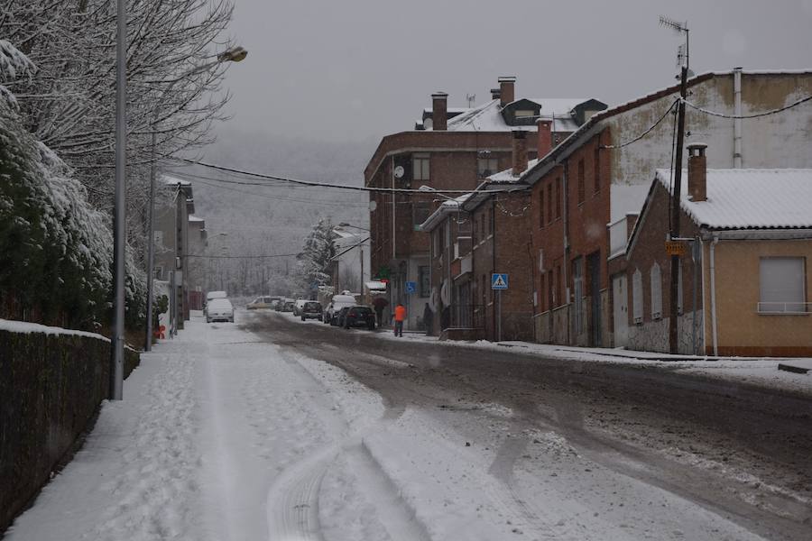 Nieva en Guardo