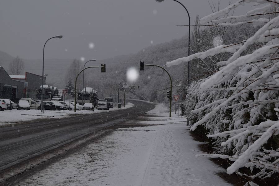 Nieva en Guardo