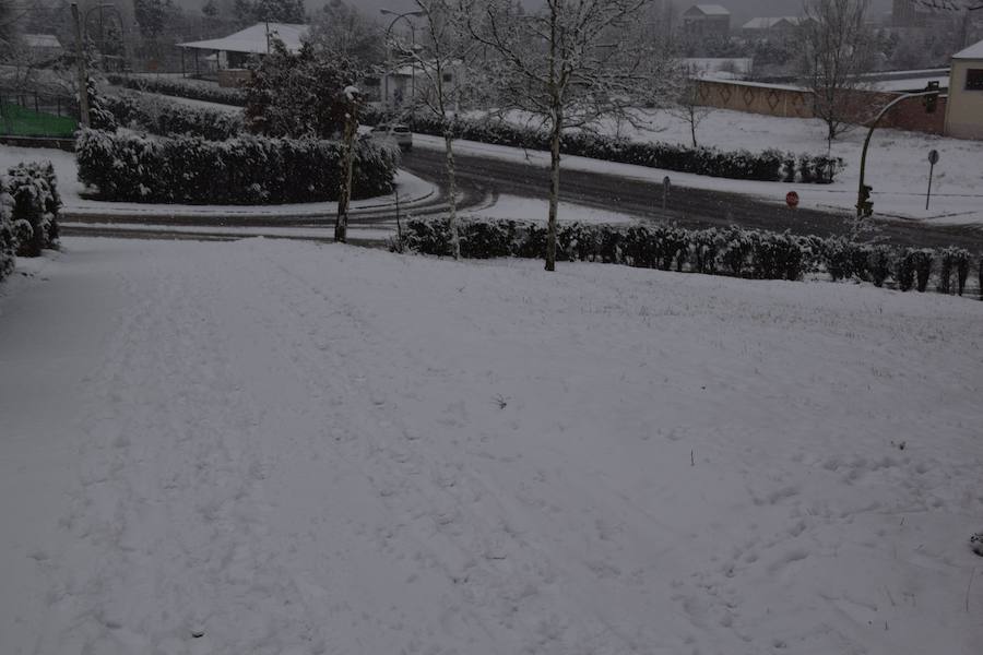 Nieva en Guardo