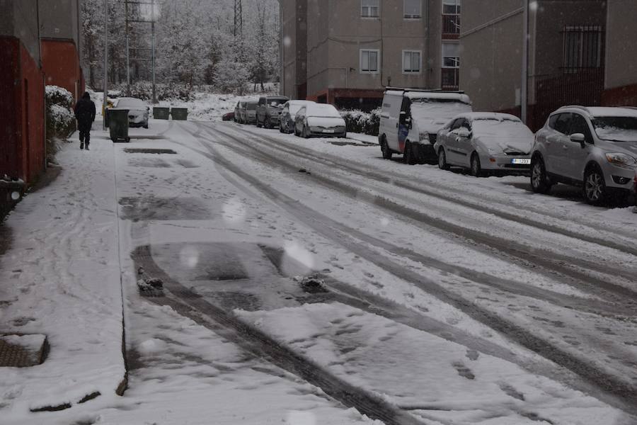 Nieva en Guardo