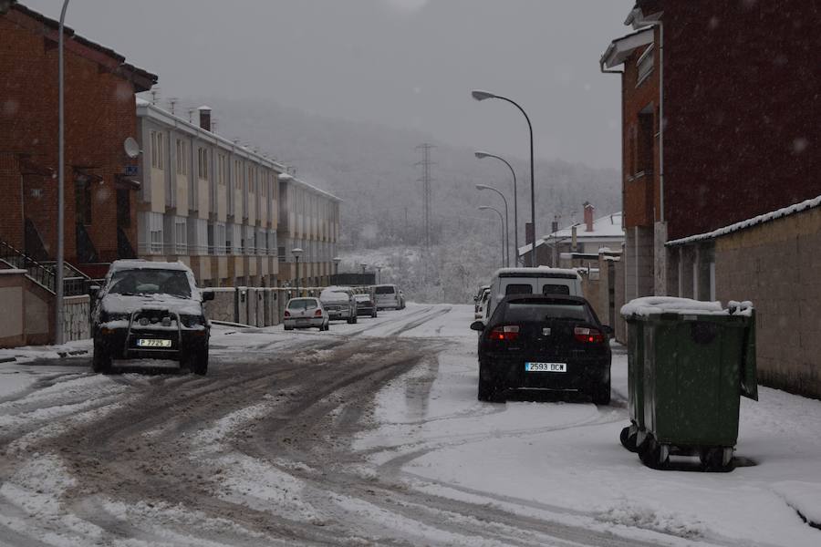 Nieva en Guardo