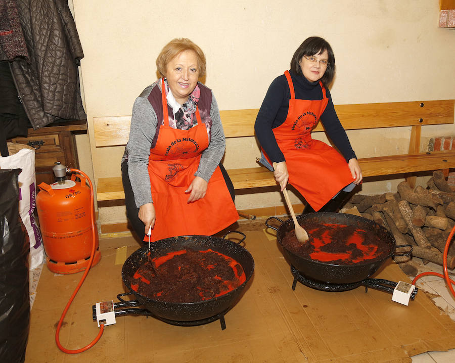 Matanza tradicional en Fuentes de Nava