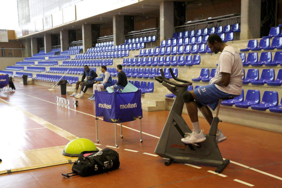 Entrenamiento del Chocolates Trapa Palencia