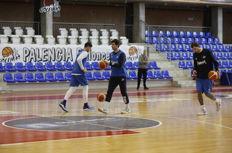 Entrenamiento del Chocolates Trapa Palencia