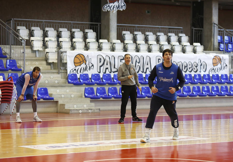 Entrenamiento del Chocolates Trapa Palencia