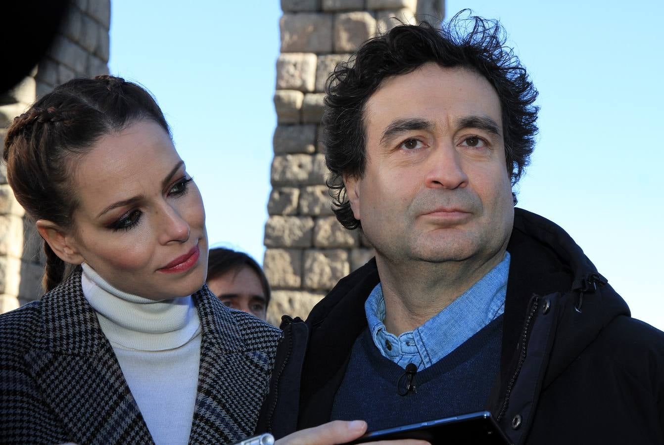 El rodaje se lleva a cabo hoy en la terraza de Santa Columba, junto al Acueducto, con extremado secretismo para no desvelar la identidad de los concursantes elegidos