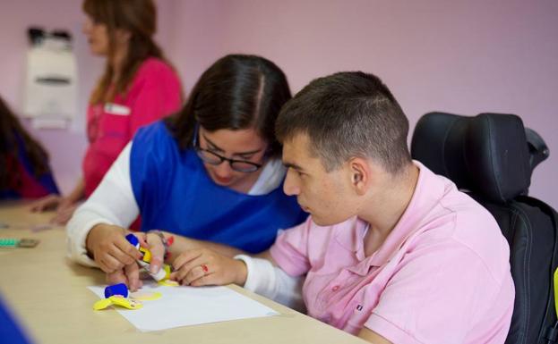 Actividades de proyectos sociales de La Caixa.