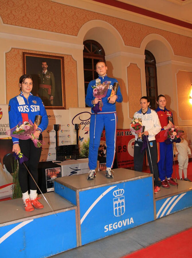 Campeonato del mundo de esgrima en Segovia