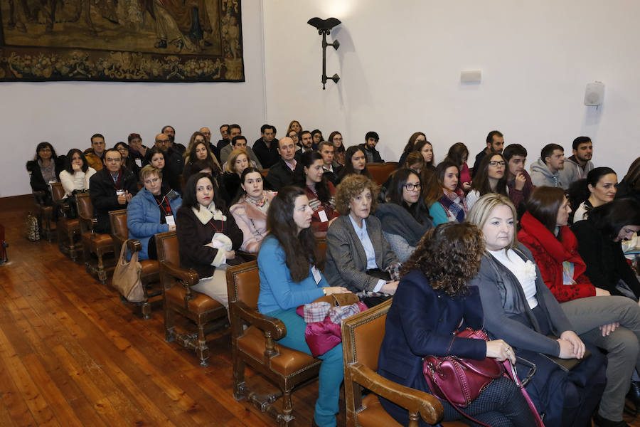 El exdirector de la Unesco, Federico Mayor Zaragoza, ha participado esta mañana en la sesión inaugural del seminario del Grupo Español de Ciudades Patrimonio de la Humanidad