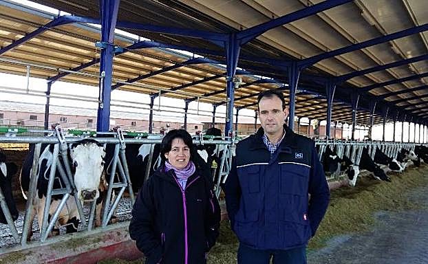 Responsables de la granja Carraotones. 