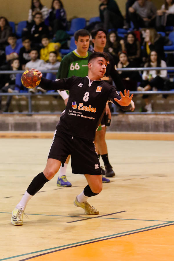 Partido entre el BM Ciudad de Salamanca y el BM Safa