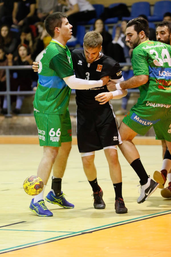 Partido entre el BM Ciudad de Salamanca y el BM Safa