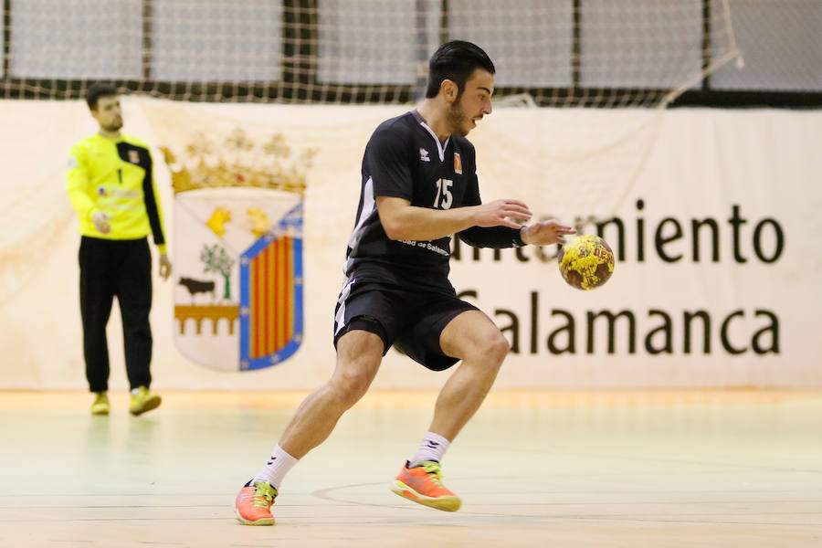 Partido entre el BM Ciudad de Salamanca y el BM Safa