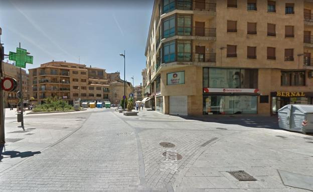 Calle Azafranal de Salamanca. 