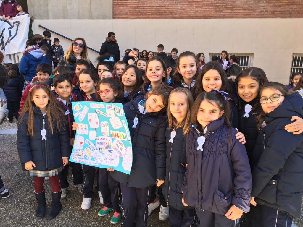 Día de la Paz en el colegio Sagrado Corazón-La Anunciata.