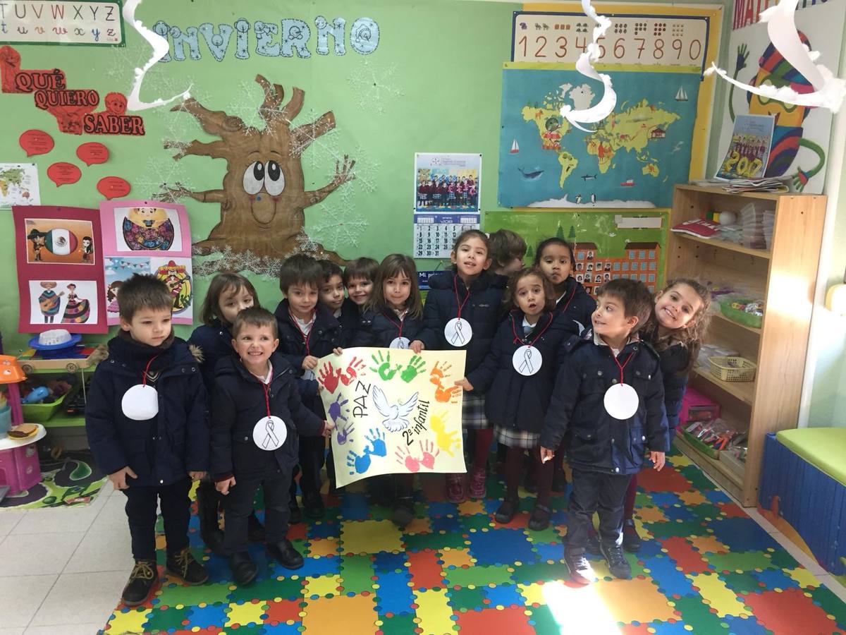 Día de la Paz en el colegio Sagrado Corazón-La Anunciata.